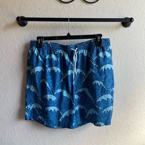 RSVLTS Samoa Waves Men’s swim trunks with liner